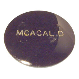 PROBE MCACAL GLASTABLETTE D32